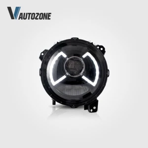 Juego de faros LED VLAND para Jeep Wrangler JL JLU 2018 2019 Sport Rubicon Sahara - Imagen 1 de 4
