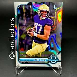 2021-22 Topps Bowman University U CADE OTTON #75 1st Bowman Lava Refractor /100 - Bild 1 von 3