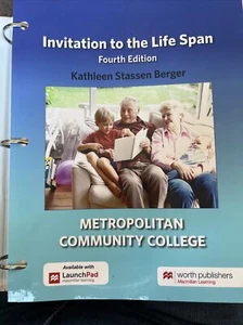 Loose Leaf Invitation to the Life Span 4th edition by Kathleen Stassen Berger - Picture 1 of 3