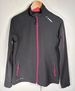 K Way Jacket Womens Medium Black Softshell 1 Lightweight - Picture 1 of 8