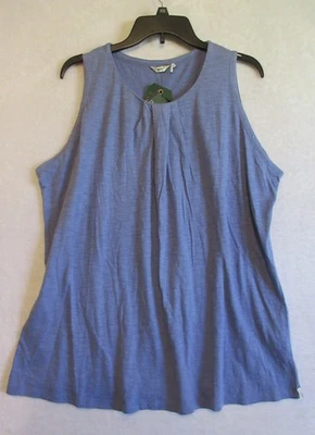 Camiseta sin mangas Woolrich mujer talla grande XXL púrpura elemental túnica plisada NUEVA Foto 1 de 4