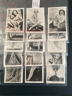 cigarette cards film & stage beauties 25/36  1939 - Image 1 of 2