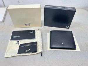 Montblanc Meisterstuck 10CC Hombre Cartera de Cuero con Estuche para Monedas 5524 - NUEVO - Imagen 1 de 12