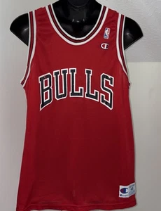 Vtg 90s Champion Gold LABEL Jersey Blank Red Bulls Colorway Men 48 - Picture 1 of 6