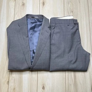 Traje Charles Tyrwhitt Para Hombre Gris Calce Ajustado 2 Piezas Reda Super 110s Algodón 36R/32x29 - Imagen 1 de 24