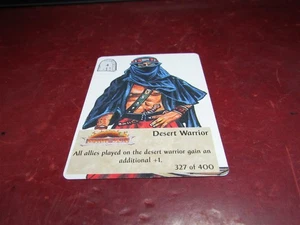 Spellfire: 1. Auflage: 327/400: Desert Warrior - Bild 1 von 2