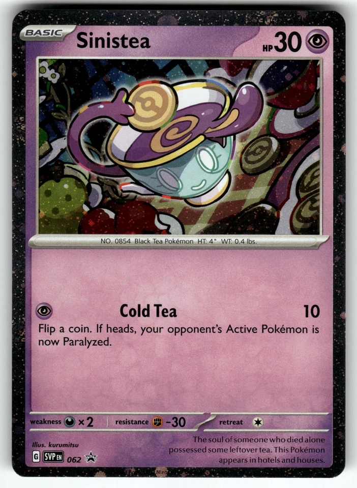 Sinistea - Promo SV: Scarlet & Violet Promo Cards 062 NM - Image 1 of 2