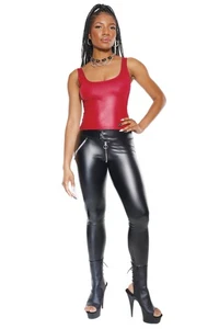 Camiseta sin mangas Coquette - D9385 - Wetlook - MERLOTE - Imagen 1 de 3