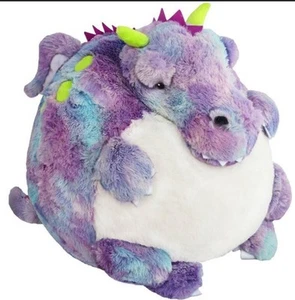 Vintage Squishable Prismatic Dragon Plush 20” Stuffed Animal 2014 - Picture 1 of 9