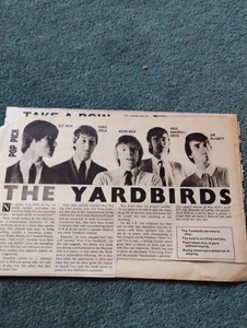 Sk20b Ephemera 1965 article Keith Relf The Yardbirds - Foto 1 di 1