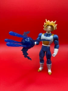 2004 Jakks Pacific Dragon Ball Z Super Saiyan Trunks with Triple Blaster - Picture 1 of 3