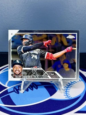 2023 Topps Chrome #34 Eloy Jiménez - Chicago White Sox - Image 1 of 2
