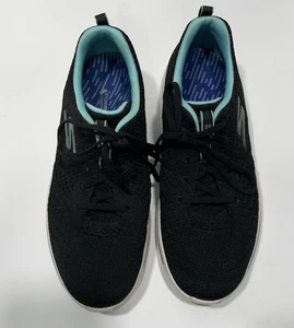 Skechers Go Walk Ultra Go schwarze Mesh-Laufschuhe Turnschuhe Größe 10 Damen - Bild 1 von 10