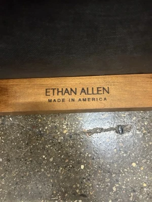 Ethan Allen Custom Designer Dining Set With 6 Chairs - Image 1 of 4