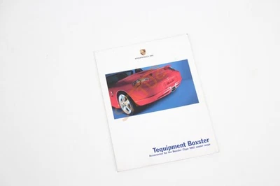 Porsche Boxster 986 Tequipment Catalogue Accessories Sales Brochure - Image 1 of 4