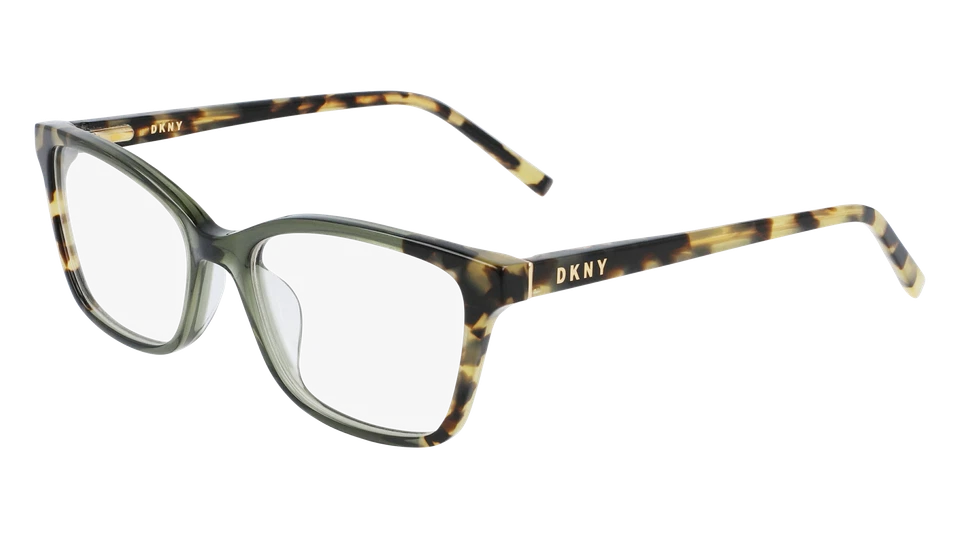 DKNY DK5034 281 TOKYO TORTOISE/GREEN 53/17/135 FEMALE Eyewear Frame