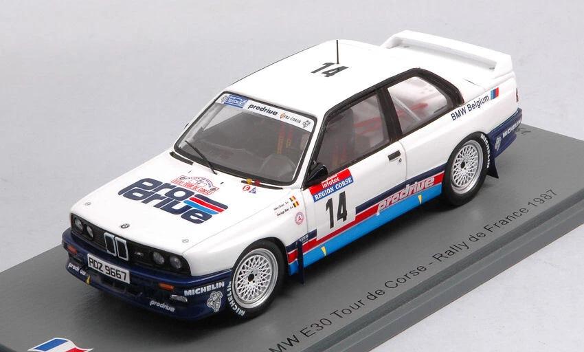 BMW E30 Tour de Corse 1987  1:43 SPARK SF149 - Immagine 1 di 1