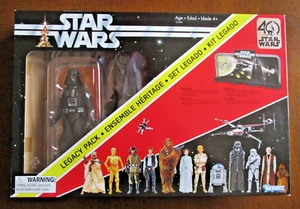 Star Wars 40th Anniversary Legacy Pack Darth Vader Black Series 6” Scale Hasbro - Picture 1 of 7