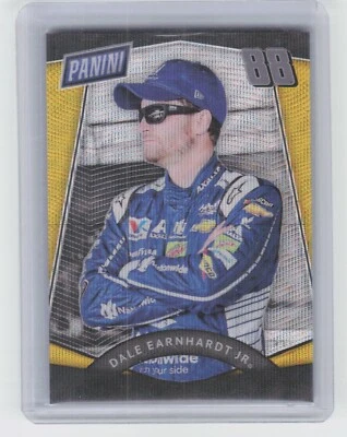 2017 Panini The National Dale Earnhardt Jr #80 VIP Gold Wave Prizm 10/15 - Image 1 of 2