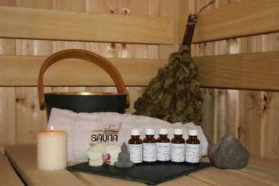 SAUNATRAUM Saunaduft Saunaaufguß Aufgußkonzentrat Aufguss 102 verschidene Düfte