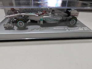 Minichamps 1/43 Michael Schumacher Mercedes GP Petronas F1 Team MGP W02 2011 - Picture 1 of 3