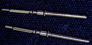 2x Stem for Seiko Cal. 6300 6309 6319 6349 7546 V513A Y513 - Picture 1 of 1