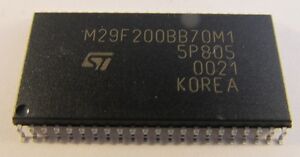 5 Stück - M29F200BB70M1 STM SO44 2MBit Single Supply Flash Memory - AE19/8675 5x