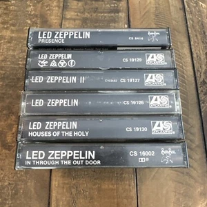LED ZEPPELIN In Through The Out Door, Houses of the Holy, IV, II Cassette LOT - Picture 1 of 13