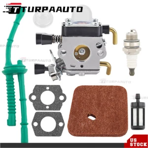 Carburetor for STIHL FS38 FS45 FS46 FS55 KM55 KM55R Air Fuel filter Carb Gaskets - Picture 1 of 8