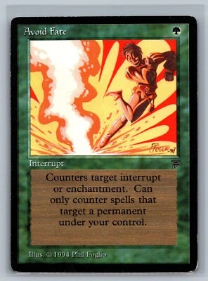 Magic The Gathering Legends Avoid Fate MTG TCG CCG - Image 1 of 2