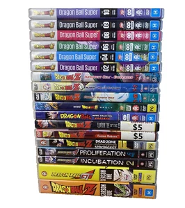 Dragon Ball Z Mixed Lot Movie Series DVD Bundle x18 Region 2/4 GT Super - Picture 1 of 19