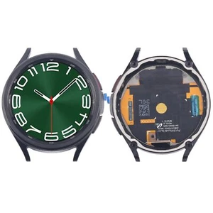 Do Samsung Galaxy Watch 6 Classic 47mm wyświetlacz z ramką część zamienna czarny - Zdjęcie 1 z 6