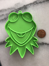 Vintage Kermit the Frog Muppet Plastic Cookie Cutter 1978