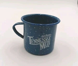 Vintage Jack Daniels Metal Enameled Mug With Tennessee Mud Recipe. - Picture 1 of 5