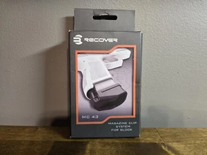 Recover Tactical GLOCK 43 Magazine Base Plate Adapter and Clip Polymer Black - Picture 1 of 3