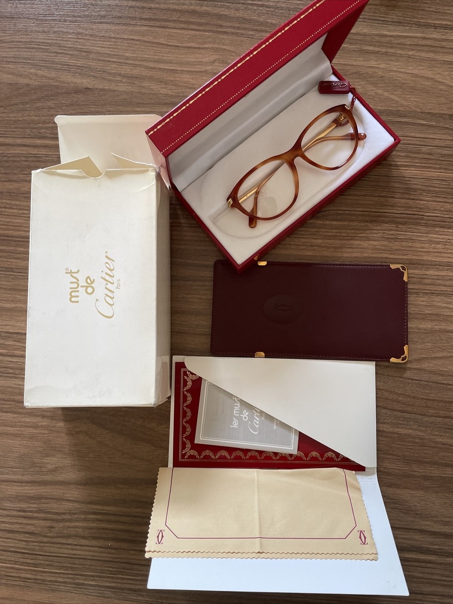 Cartier ビンテージ　ブラウンオーバル サングラス Cartier Brown Vintage Sunglasses for sale | eBay