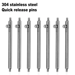 2/6/8/10x Quick Release Spring Bar Pins Lugs 20mm 22mm For Universal Watch Band - Picture 1 of 8