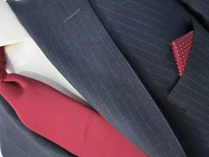 Suitsupply Vitale Italy 110's Model- NAPOLI charcoal side vented full suit 44 R - Picture 1 of 18