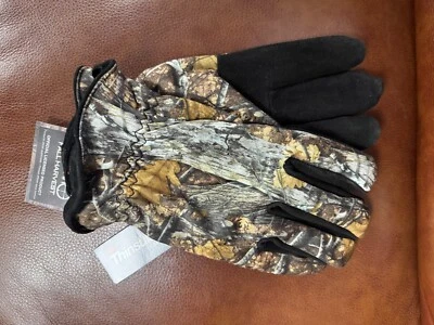 GAMECAMO FALL HARVEST GLOVES, DEERSKIN SUEDE LEATHER PALM, LINED, XL - Image 1 of 3