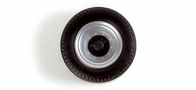 HERPA 053020 Scala HO Set ruote argento/nere per rimorchi e semirimorchi - Immagine 1 di 1