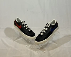 Nike Blazer Low '77 Premium Removable Swoosh - Black Size 7.5 - Picture 1 of 5