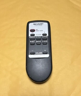 Sharp G0084TA Camcorder Wireless Remote Control VLA10K VLA10T VLA10U VLA10UA - Image 1 of 3