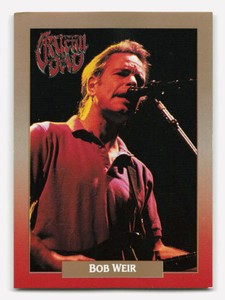 1991 BROCKUM ROCKCARDS * GRATEFUL DEAD LEGACY SERIES * CARD #2 BOB WEIR