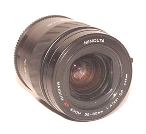 Minolta Maxxum AF Power Zoom 35-80mm f4-5.6 Lens for Maxxum and Sony Alpha - Picture 1 of 6