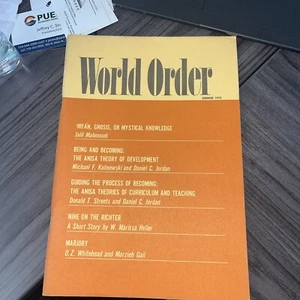 World Order Summer 1973 BAHAI BOOKLET Very Rare In Good Condition - Picture 1 of 5