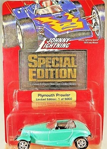 1994 Johnny Lightning NewsFlash SPECIAL EDITION PLYMOUTH PROWLER Teal 1 of 5000 - Bild 1 von 6
