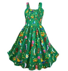 NWT The Dress Shop Disney Parks Youth Kids The Enchanted Tiki Room Dress