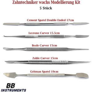 Wachs & Formung Werkzeug Le Cron Zahle Beale Carver Zahn Techniker Labor Zement - Bild 1 von 7