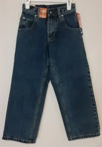 Lee Sure To Fit Loose Straight Leg Jeans Adjustable Waist Size 8 NWT - Picture 1 of 5