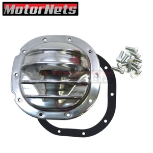 Ford Truck 10 Bolt Differential Cover 8.8"RG Fits Bronco E-Van Polished Aluminum - Picture 1 of 3